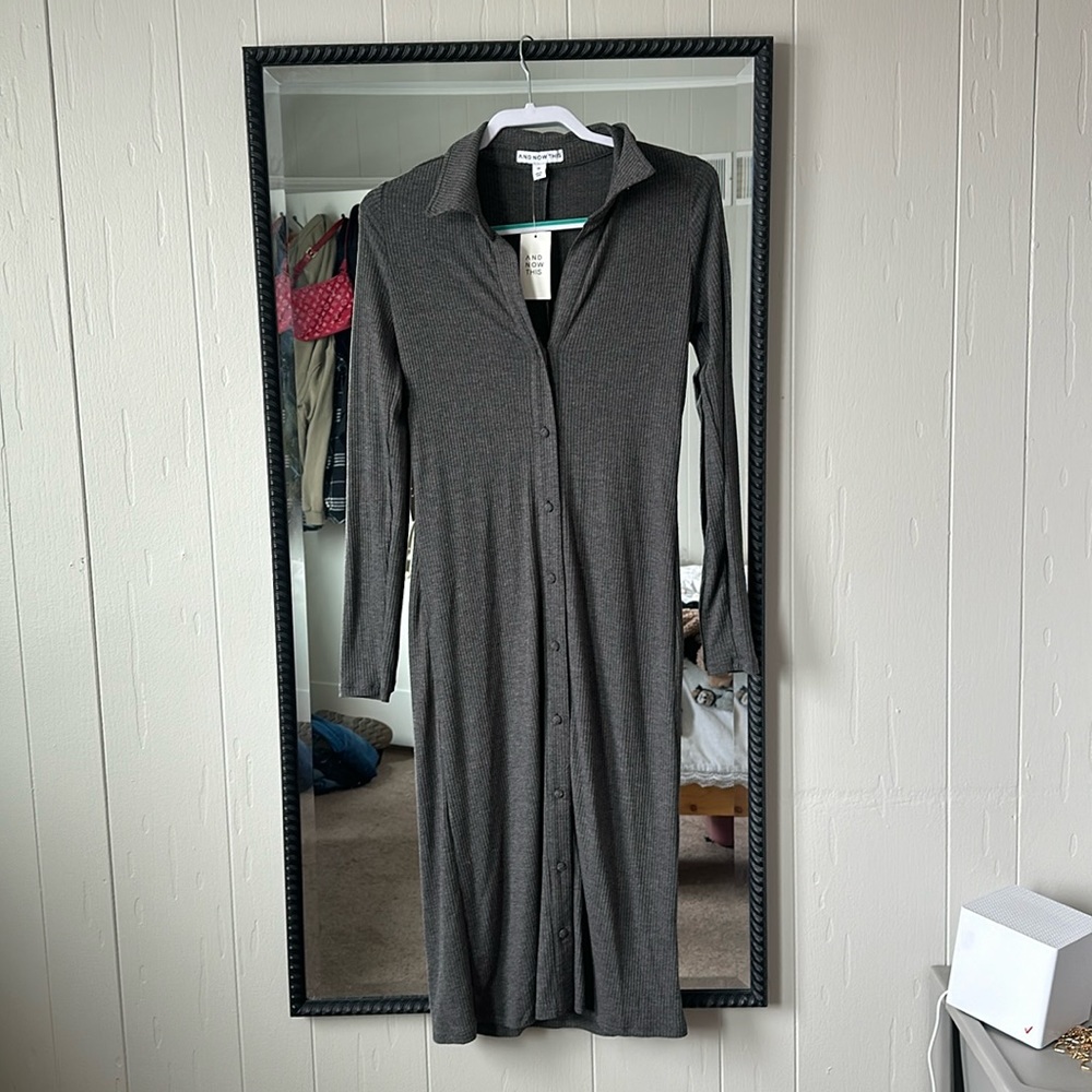 Size XS AND NOW DRESS runs big